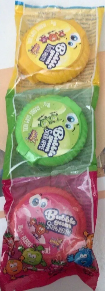 Bubble gum roll