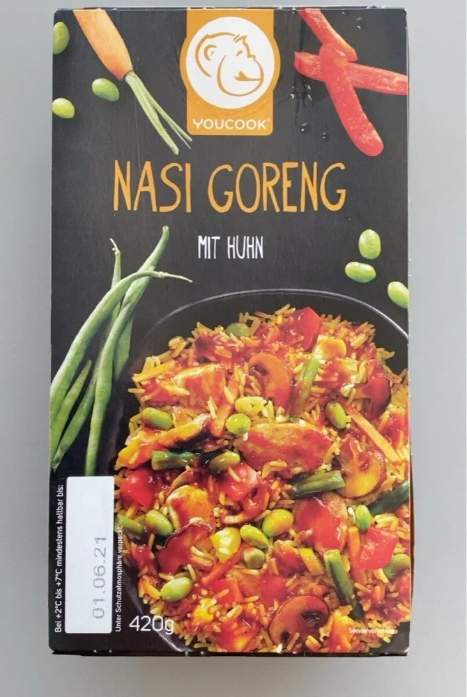 Nasi Goreng mit Huhn