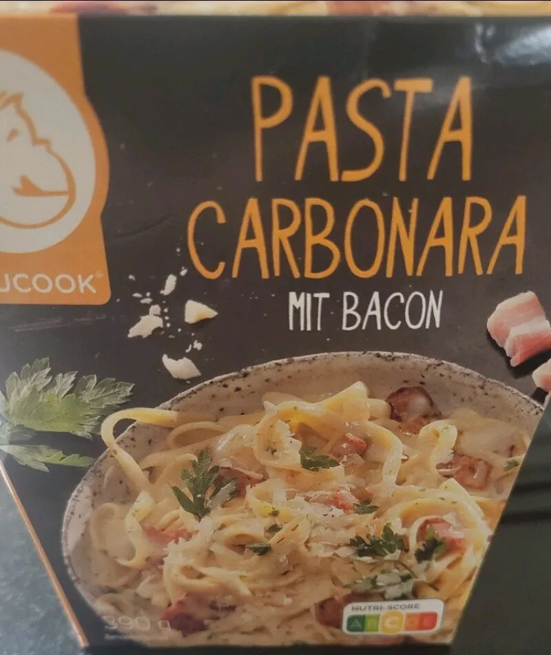 Pasta Carbonara mit Bacon