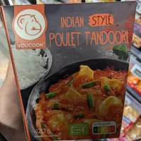 Indian style poulet tandoori