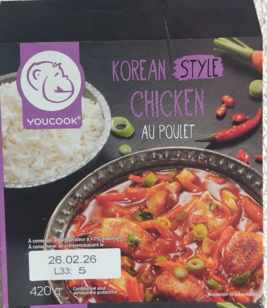 Korean style chicken