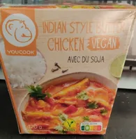Indiana style butter chicken vegan