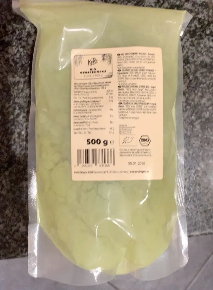 Bio Gerstengras