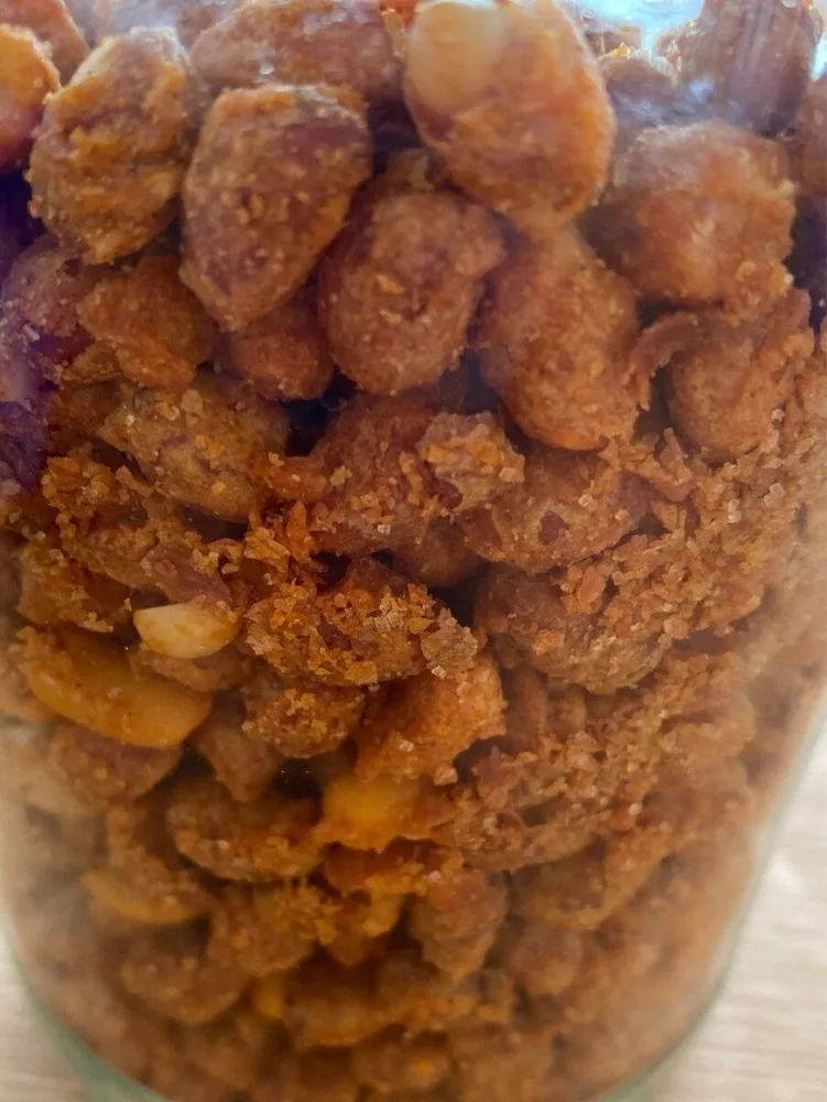 Cacahuetes enrobées au Katjang pedis