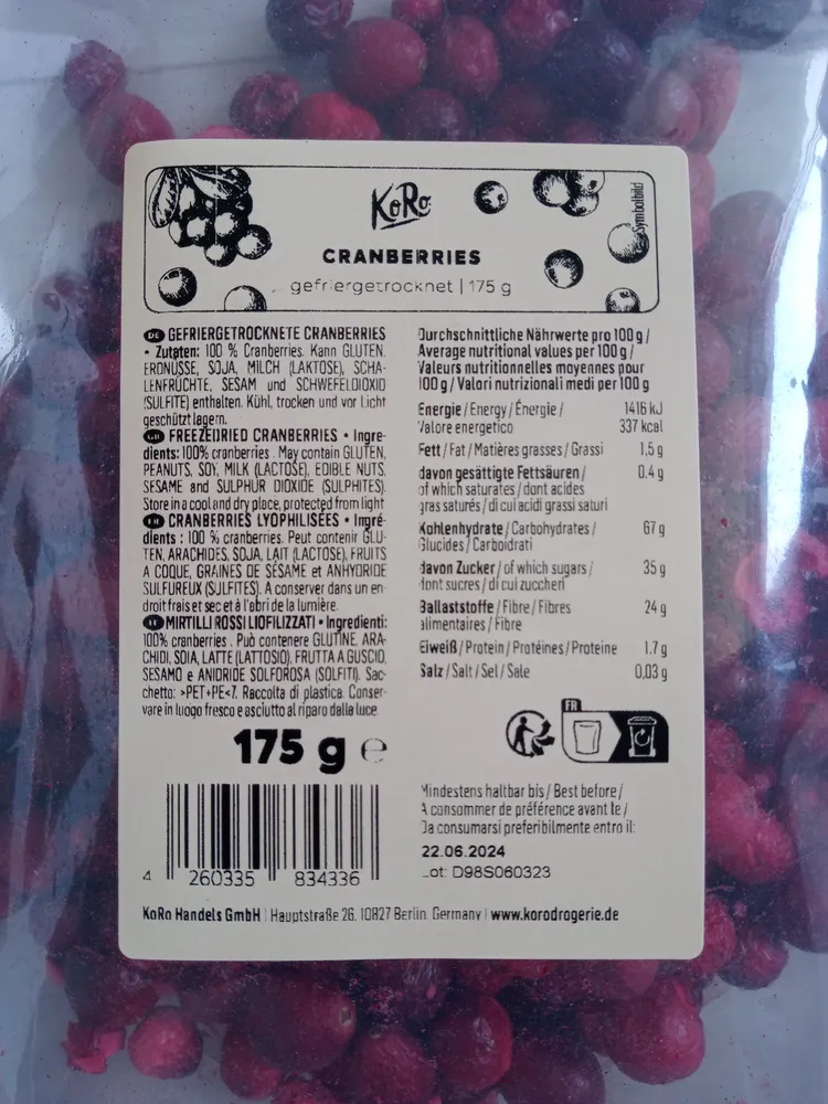 Cranberries