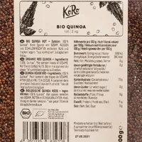 Quinoa rouge bio