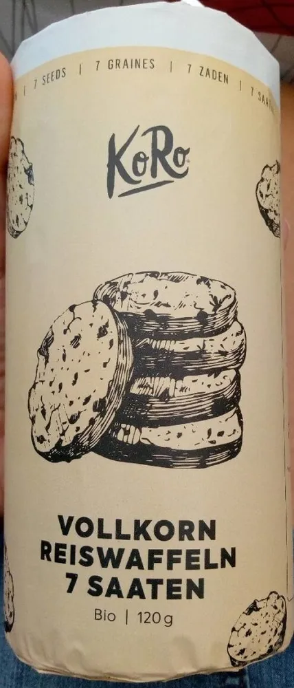 Vollkorn Reiswaffeln 7 saaten