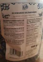 Schwarze Sojabohnen
