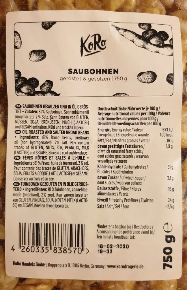 Saubohnen