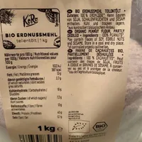Bio Erdnussmehl (teilentölt)