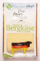 Würziger Bergkäse in Scheiben