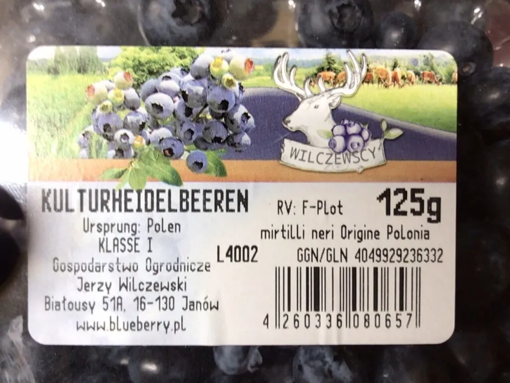 Kulturheidelbeeren