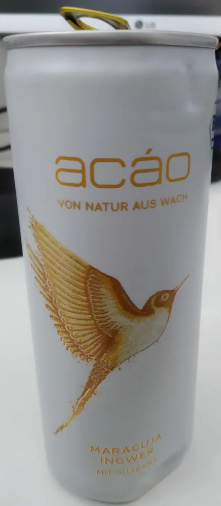 acáo Maracuja mit Ingwer und Guarana