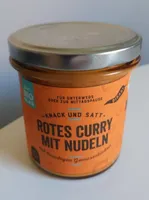Rotes Curry mit Nudeln