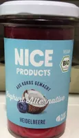 Nice Products Heidelbeere Joghurt Alternative