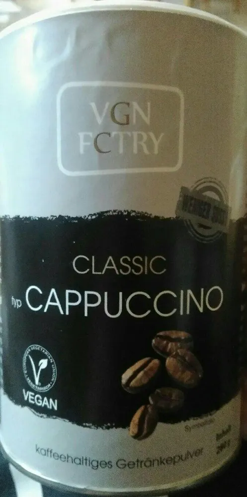 Classic Cappuccino vegan