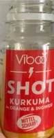 Shot Kurkuma in Orange & Ingwer