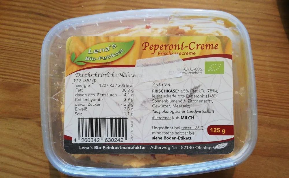 Peperoni-Creme