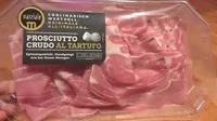 Prosciutto crudo con tartufo