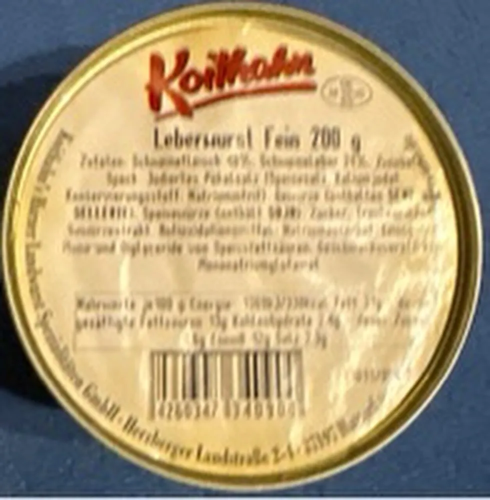 Leberwurst fein
