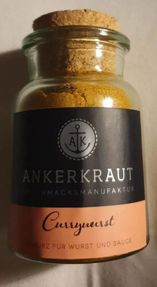 Mischung Würzender Zutaten für Currywurst