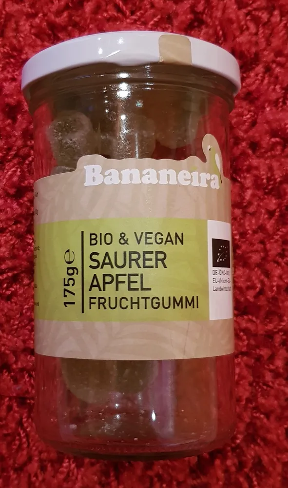 Saurer Apfel Fruchtgummi