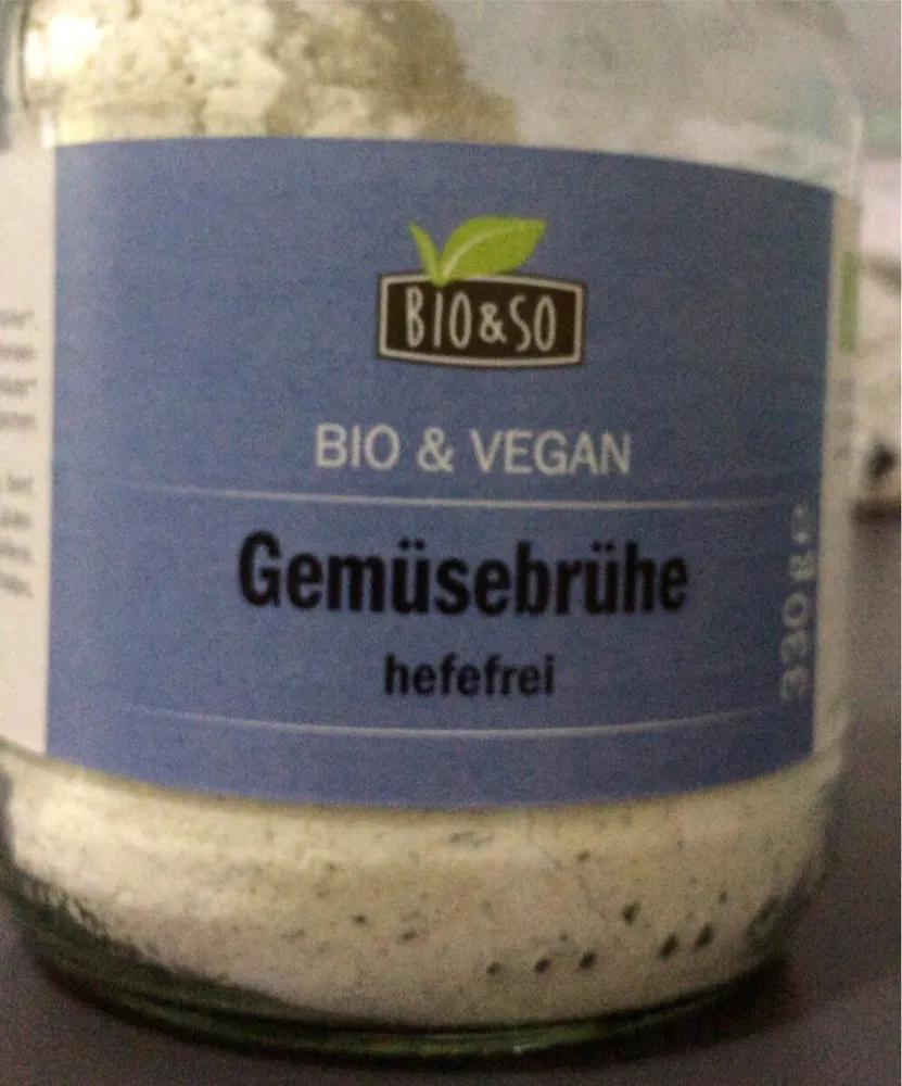 Gemüsebrühe hefefrei