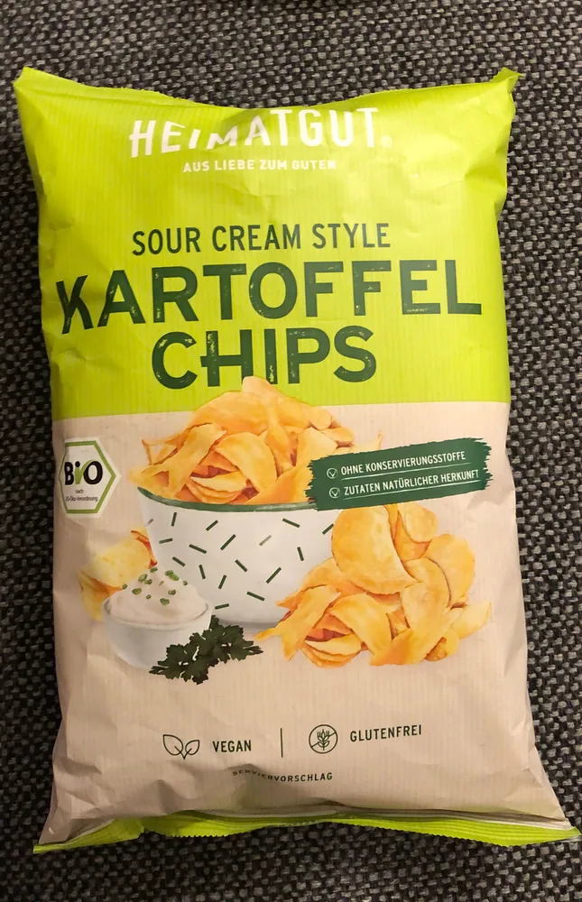 Kartoffelchips - Sour Cream Syle