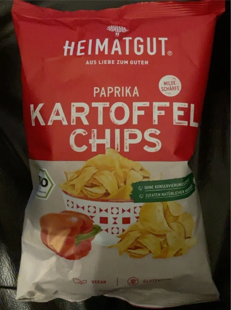 Kartoffelchips - Paprika