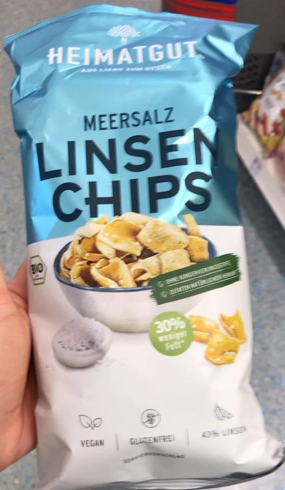 Linsenchips - Meersalz