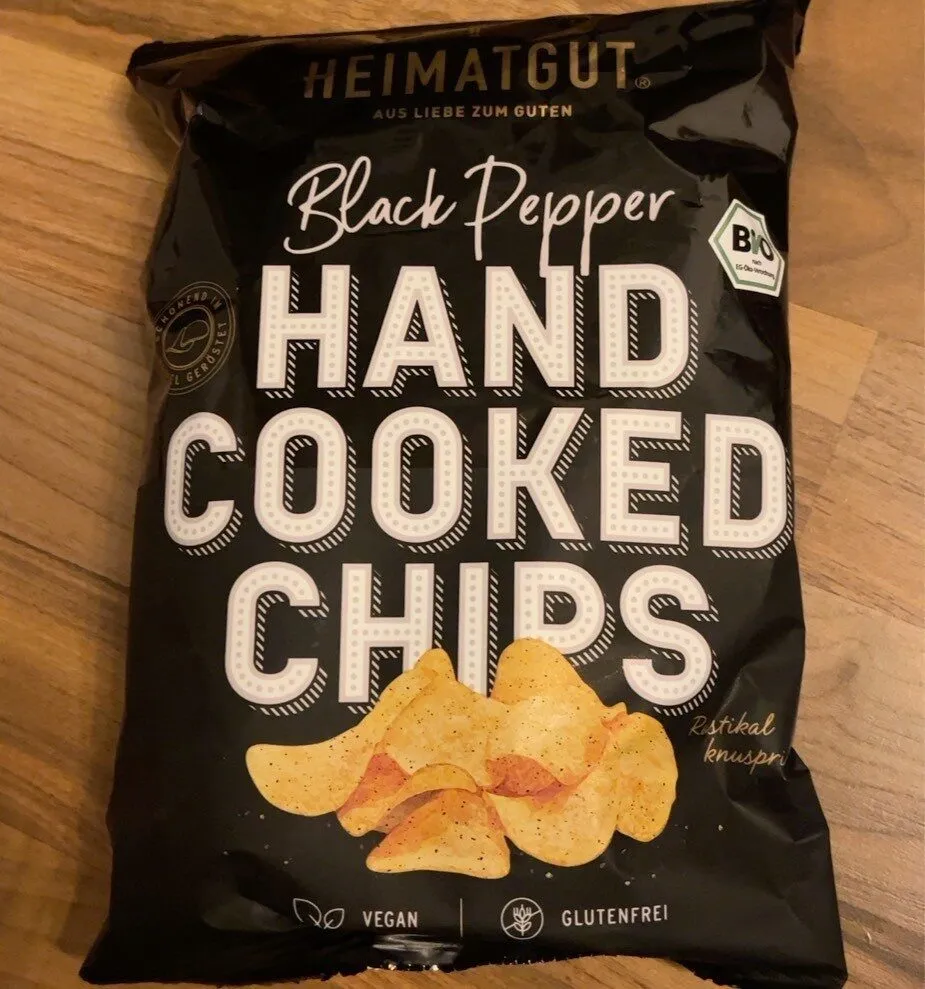 Hand Cooked Chips Black Pepper