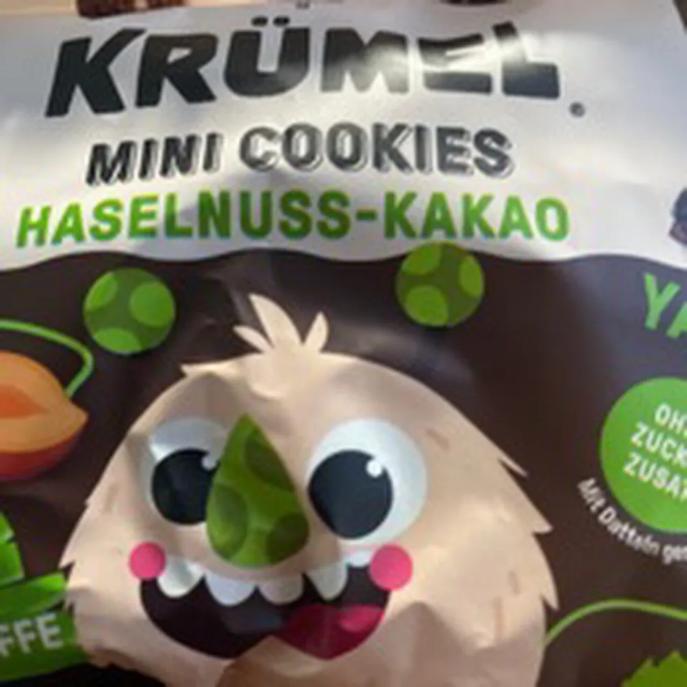 Mini Cookies Haselnuss Kakao