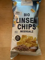 Heimatgut Bio-Linsenchips - Meersalz 4260350927136  BIO Linsen Snack mit Gewürzen