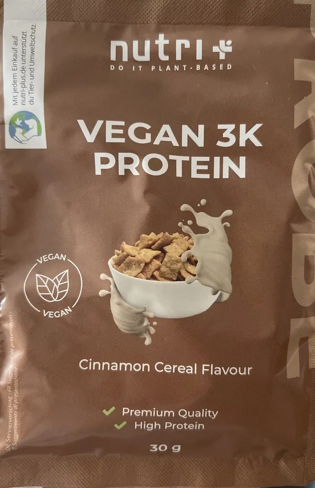 Vegan 3k Protein Cinnamon Cereal Flavour