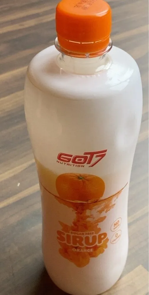 Sugar Free Sirup Orange
