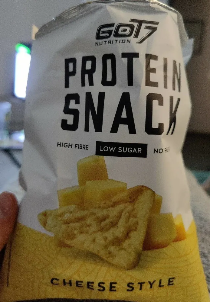 Protein snack chees style