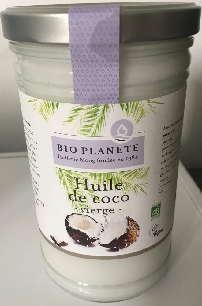 Huile De Coco Vierge Bio - 1 L - Bio Planete