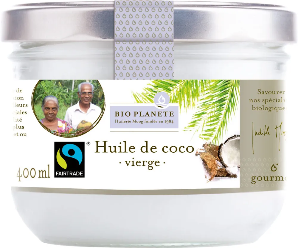 Huile de coco vierge