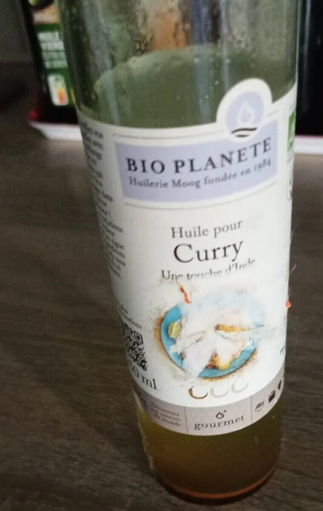 Huile pour Curry