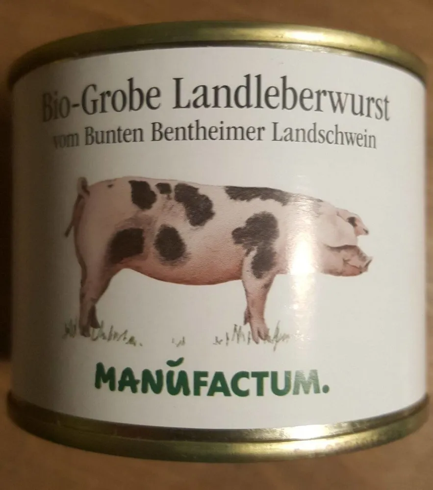 Grobe Landleberwurst