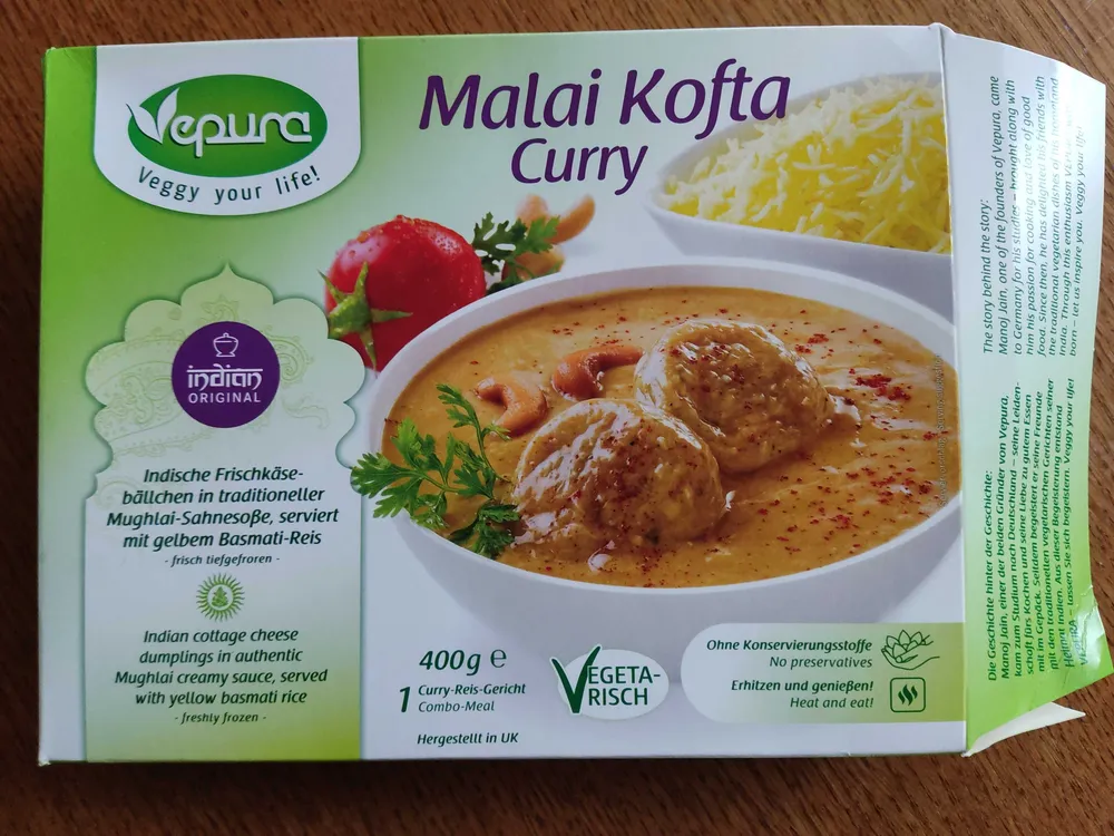 Malai Kofta Curry