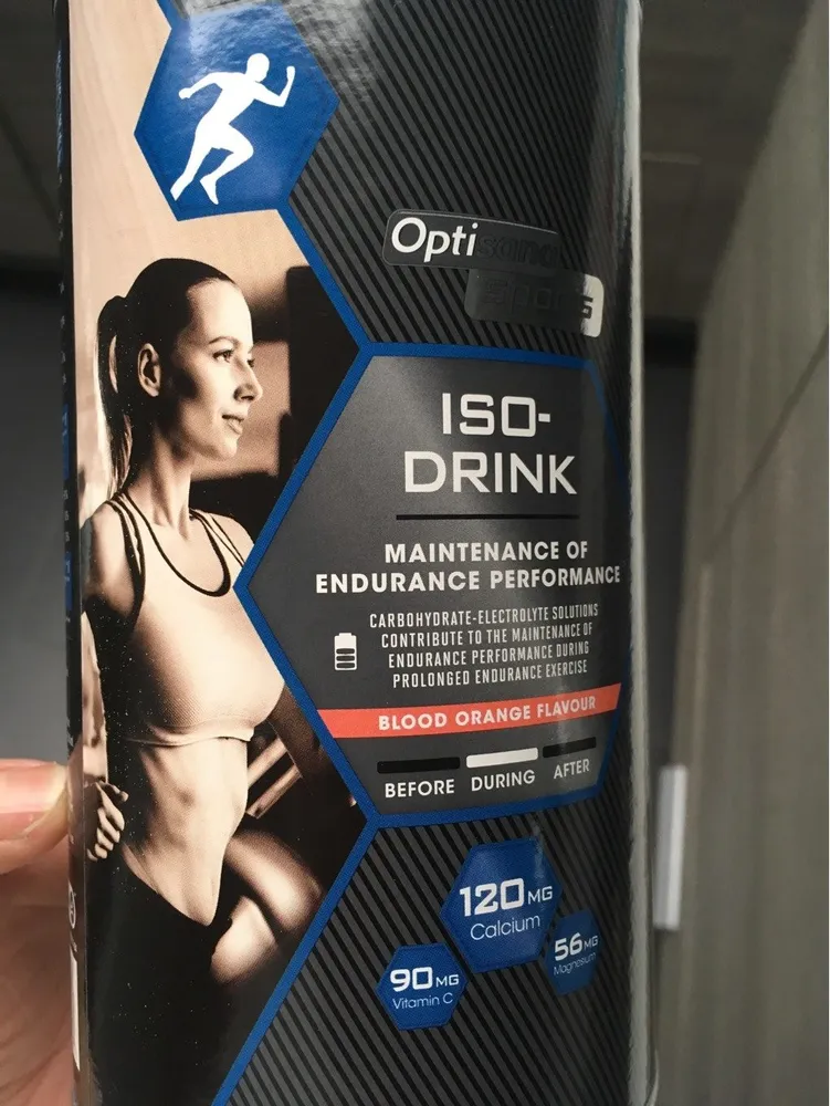 Optisana Iso drink Blutorange