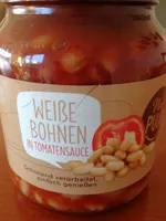 Weiße Bohnen in Tomatensauce
