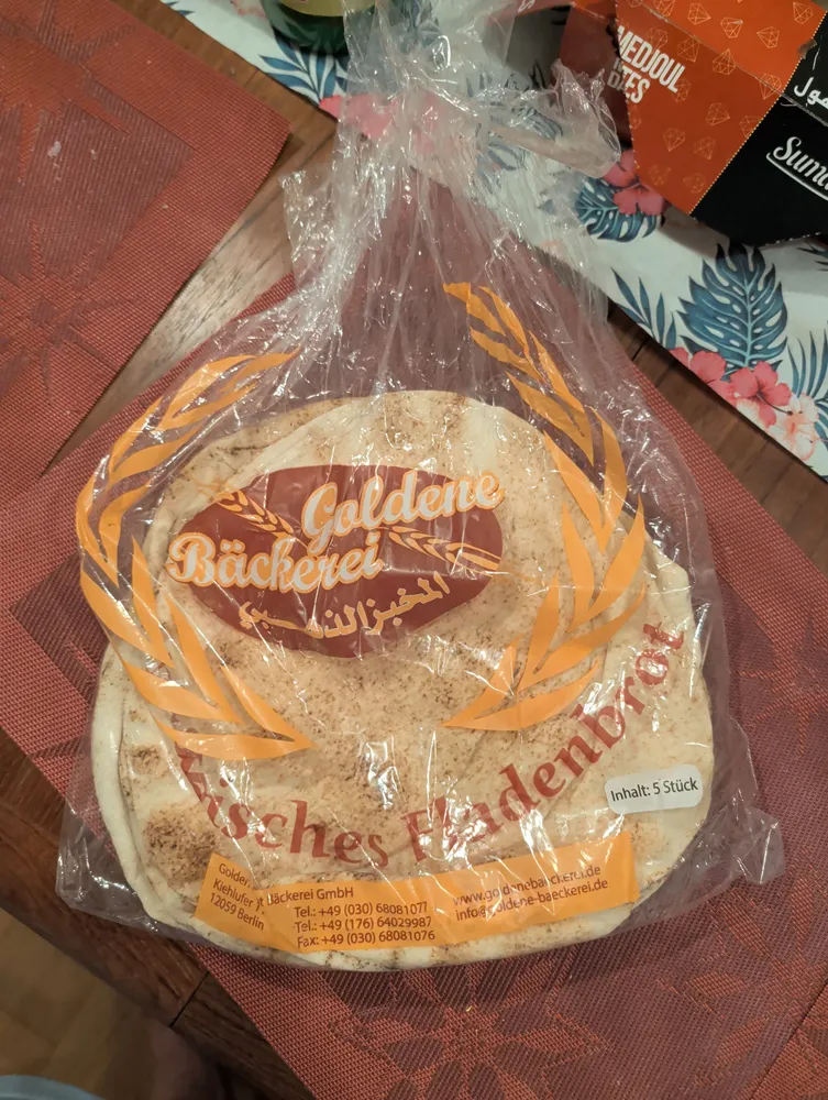 Arabisches Fladenbrot