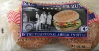 XXL Hamburger Buns, Mit Sesam