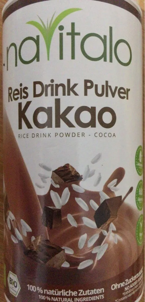 Reis Drink Pulver Kakao