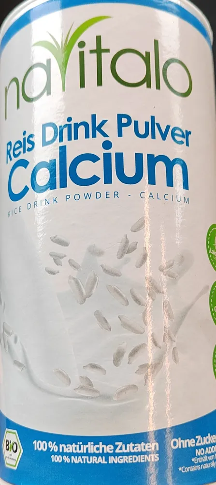 Reis Drink Pulver Calcium