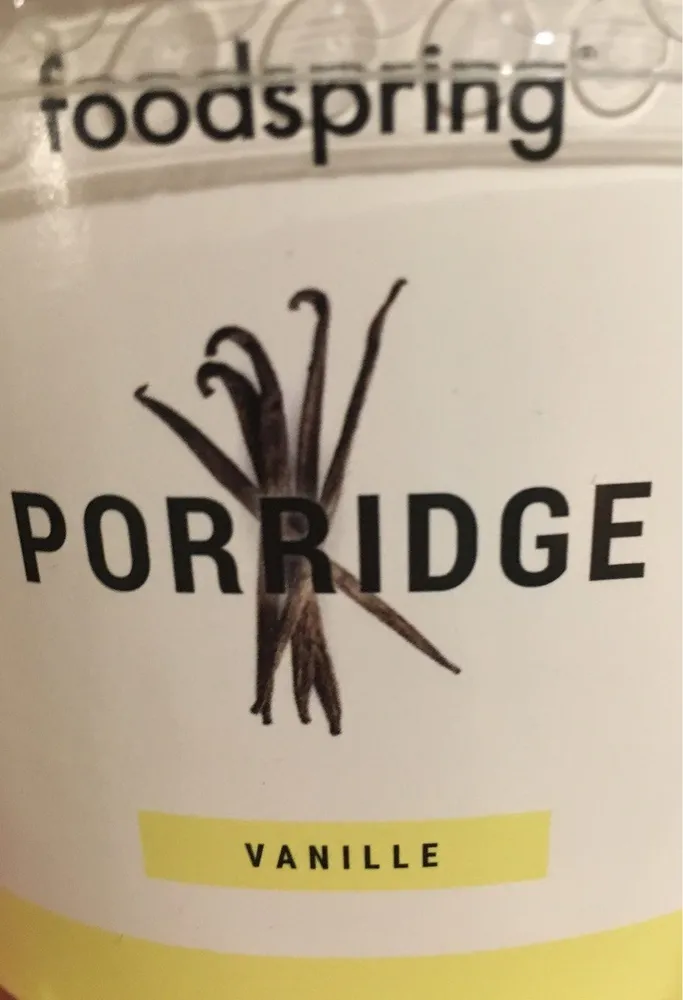 Porridge Vanille