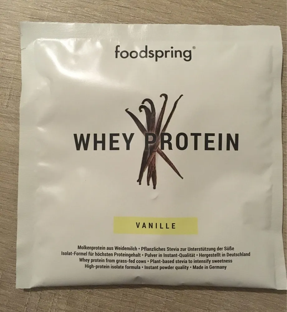 Foodspring Whey Protein Vanille