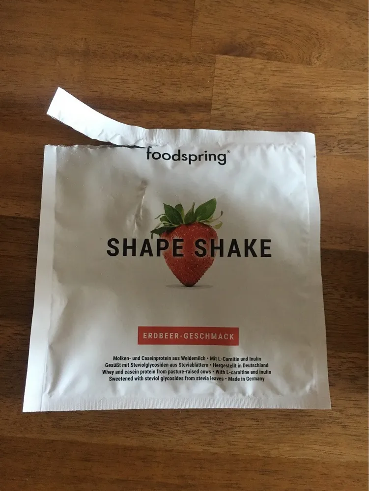 Shape Shakespeare Erdbeere